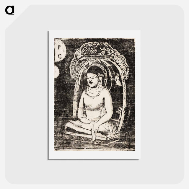 アートポストカード-Buddha - ポール ゴーギャン Postcard.