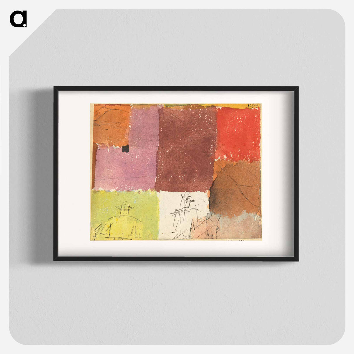 Composition with Figures
 - パウル クレー Poster.