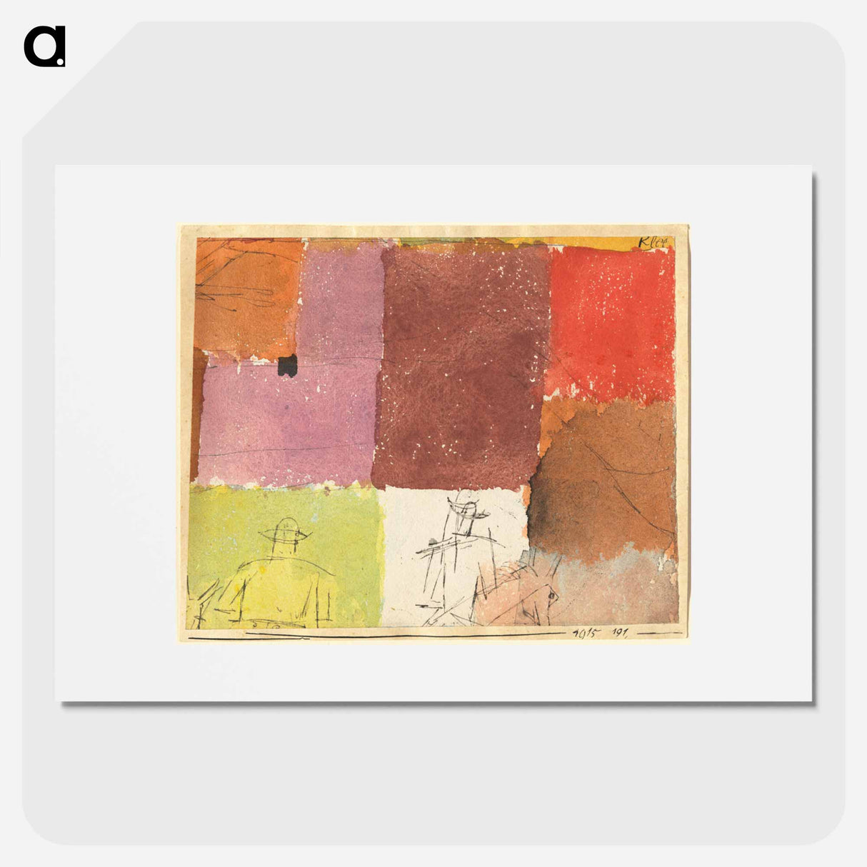 Composition with Figures
 - パウル クレー Poster.