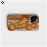 Oranges and Bananas - Pierre Auguste Renoir Phone Case.