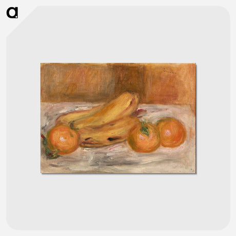 アートポストカード-Oranges and Bananas - ピエール オーギュスト ルノワール Postcard.