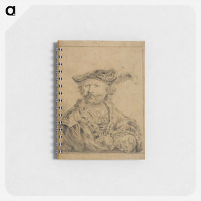 アートメモ帳-Rembrandt with a Plumed Hat - レンブラント ファン レイン Memo.