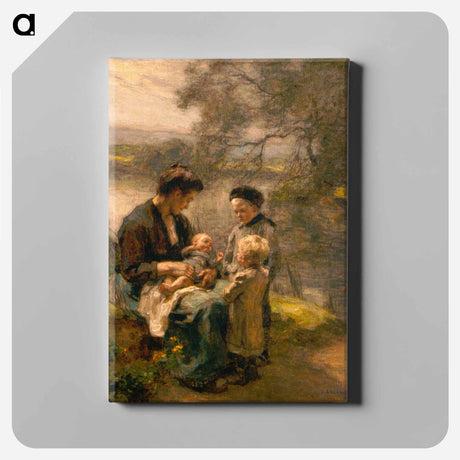 アートパネル-Woman with Child and Two Children
 - セントルイス美術館 Canvas.