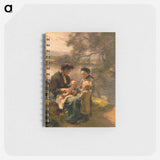 アートメモ帳-Woman with Child and Two Children
 - セントルイス美術館 Memo.