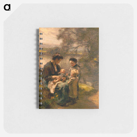 アートメモ帳-Woman with Child and Two Children
 - セントルイス美術館 Memo.