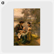 アートポストカード-Woman with Child and Two Children
 - セントルイス美術館 Postcard.