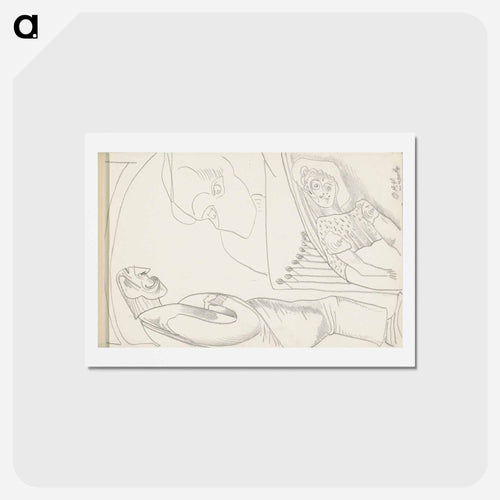 Staande Man en Liggende Vrouw
 - サミュエル ジェスルン Postcard.