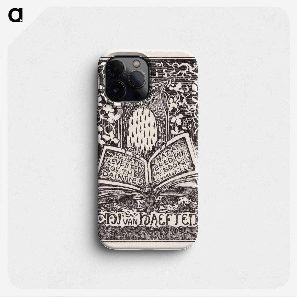 Ex libris van Jhr. C.H.J. van Haeften - テオ ファン ホイテマ Phone Case.