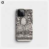 Ex libris van Jhr. C.H.J. van Haeften - テオ ヴァン ホイテマ Phone Case.