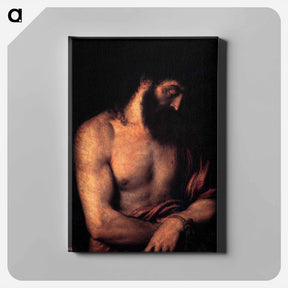 アートパネル-Ecce Homo - ティツィアーノ ヴェチェッリオ Canvas.