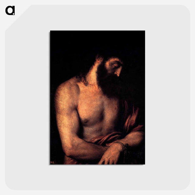 アートポストカード-Ecce Homo - ティツィアーノ ヴェチェッリオ Postcard.