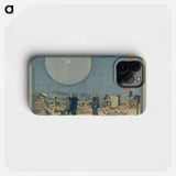 New Yoshiwara (Shin Yoshiwara) - 歌川 国芳 Phone Case.