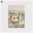 アートポストカード-On the Beach
 - バーンズ・コレクション Postcard.