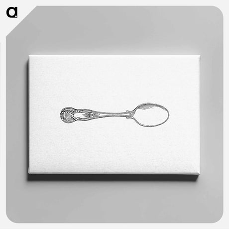 アートパネル-Silver Spoon from Half Hours of English History
 - 大英図書館 Canvas.