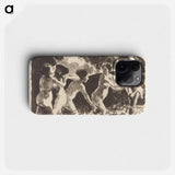 Bathers Wrestling - カミーユ ピサロ Phone Case.