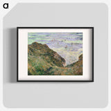 View Over the Sea - Claude Monet Poster.