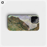 View Over the Sea - Claude Monet Phone Case.