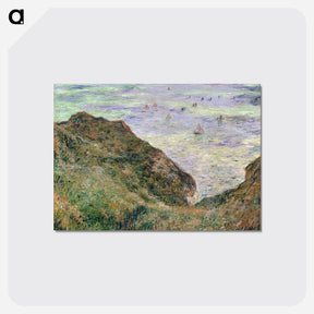 アートポストカード-View Over the Sea - クロード モネ Postcard.
