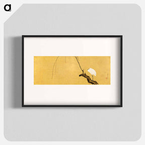 アートポスター-Heron on Willow Branch
 - クリーブランド美術館 Poster.