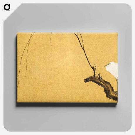 アートパネル-Heron on Willow Branch
 - クリーブランド美術館 Canvas.