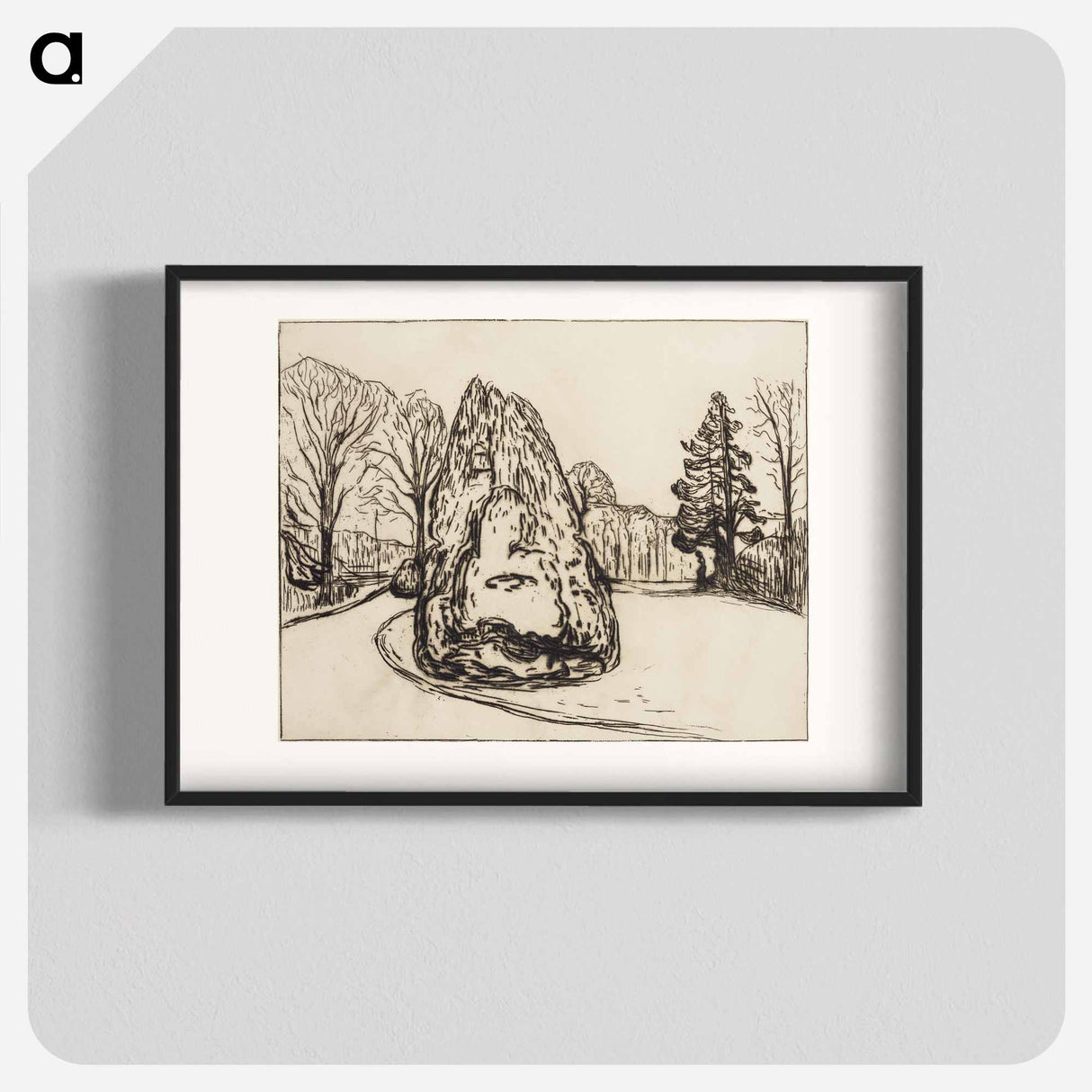 アートポスター-The Garden - エドヴァルド ムンク Poster.