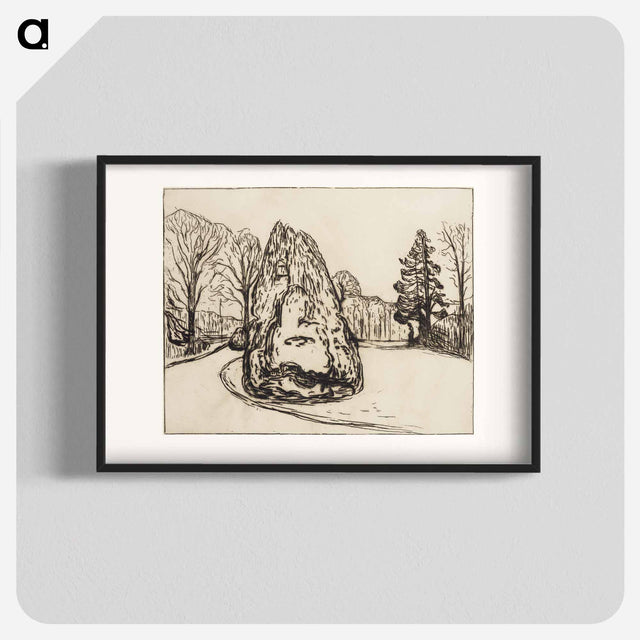 アートポスター-The Garden - エドヴァルド ムンク Poster.