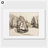 アートポスター-The Garden - エドヴァルド ムンク Poster.