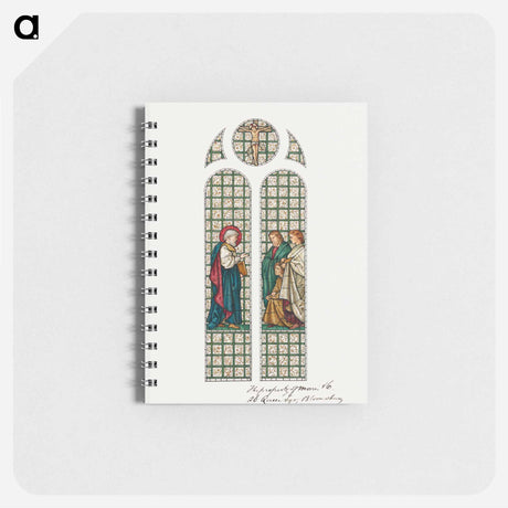 アートメモ帳-Design for Stained Glass Window, St. Paul's Church, Boston, MA - エドワード バーン ジョーンズ Memo.