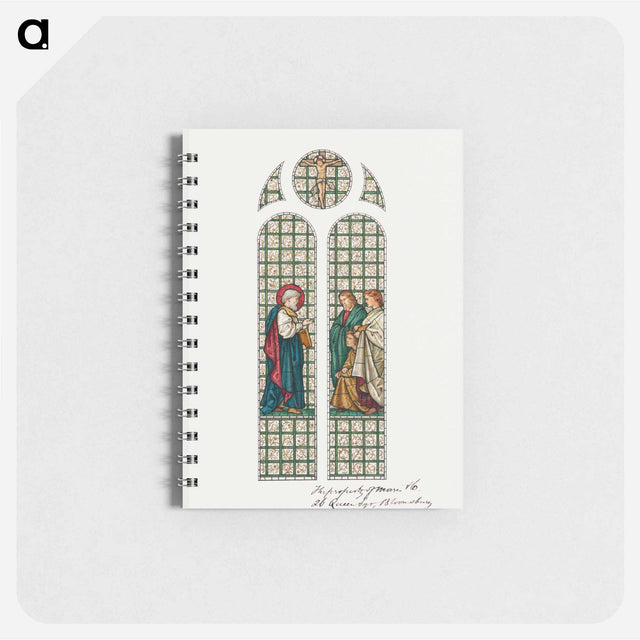 アートメモ帳-Design for Stained Glass Window, St. Paul's Church, Boston, MA - エドワード バーン ジョーンズ Memo.