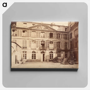 アートパネル-Rue De Montmorency
 - ウジェーヌ アジェ Canvas.