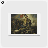 2-46_Eugene-Delacroix_hagaki