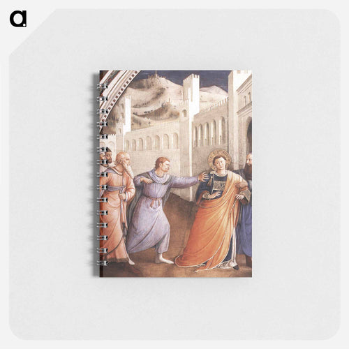 St. Stephen Being Led to his Martyrdom - フラ アンジェリコ Memo.