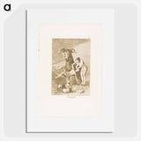 Trials - Francisco de Goya Poster.