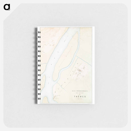 アートメモ帳-Thebes Ruins Topography
 - エジプト美術史 Memo.