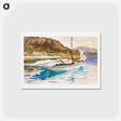 アートポストカード-Idle Sails - ジョン シンガー サージェント Postcard.