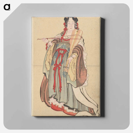 アートパネル-Benten (Goddess of Love) - 葛飾 北斎 Canvas.