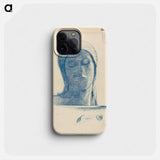 Yeux clos - Odilon Redon Phone Case.