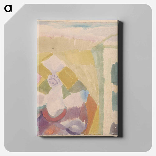 Interieur mit der Uhr (Interior with the Clock)
 - パウル クレー Canvas.