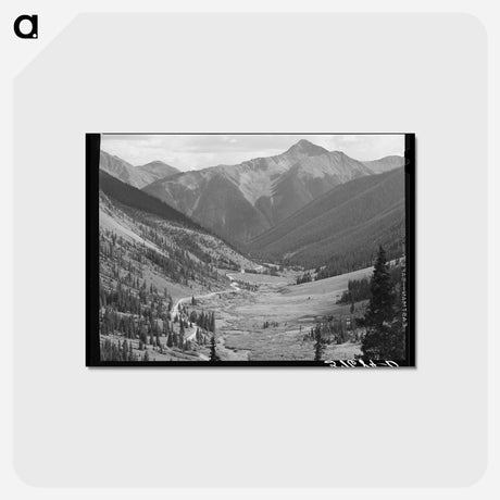 アートポストカード-Million Dollar Highway, San Juan County
 - ラッセル リー Postcard.