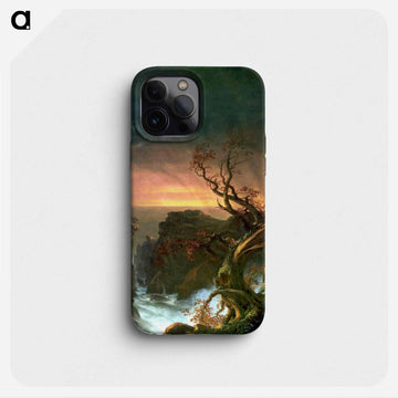 The Voyage of Life: Manhood (detail) - トーマス コール Phone Case.