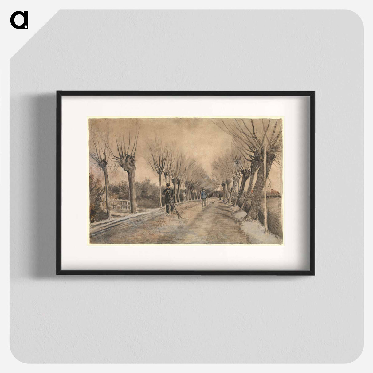 Road in Etten - Vincent van Gogh Poster.