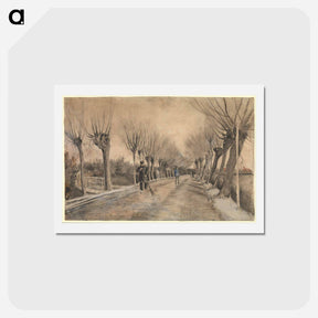 アートポストカード-Road in Etten - フィンセント ファン ゴッホ Postcard.
