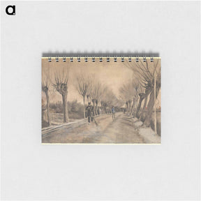 アートメモ帳-Road in Etten - フィンセント ファン ゴッホ Memo.