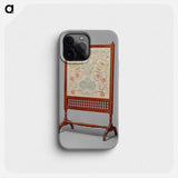 Flowerpot Fire Screen - William Morris Phone Case.