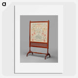 Flowerpot Fire Screen - William Morris Poster.