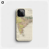 The Imperial Gazetteer of India - アンティーク地図 Phone Case.
