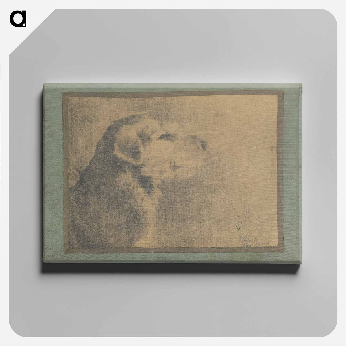Dog tyrant - アーノルド ピーター ワイズ クビンチャン Canvas.