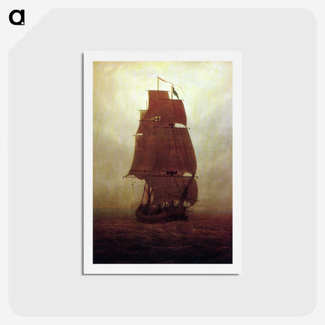 2-47_Caspar-David-Friedrich_hagaki