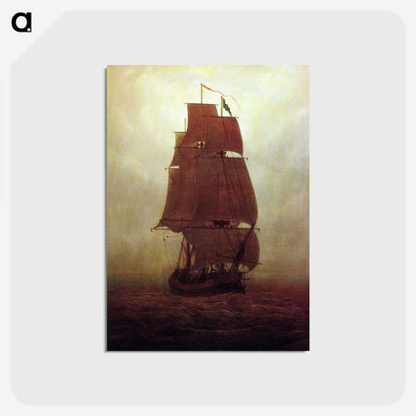 2-47_Caspar-David-Friedrich_postcard