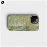 The Willows - クロード モネ Phone Case.